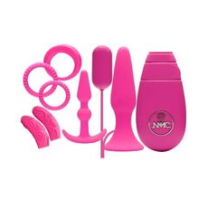 Розовый вибронабор FLIRTY KIT SET Розовый