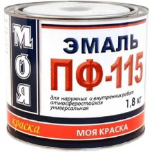 Моя Краска ПФ 115 1.8 кг желтая
