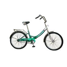 Велосипед двухколесный Байкал АВТ-2412 зеленый
