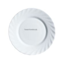 Десертная тарелка (19 см) Luminarc TRIANON WHITE ТРИАНОН УАЙТ 52108 (61258, E9559)