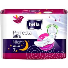 Bella Perfecta Ultra Night 7 прокладок в пачке сеточка