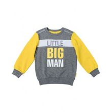 Play Today для мальчика Little big man серая с желтым