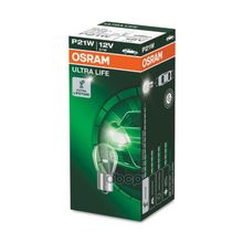 Лампа P21w 12v 21w Ba15s Ultra Life 4 Года Гарантии 1 Шт. 21w 12v Ba15s Osram арт. 7506ULT