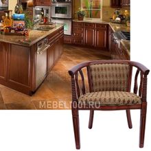 ЧАЙНАЯ ГРУППА В-5. Деревянное кресло на кухню или в столовую зону