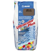 МАПЕЙ Ультраколор Плюс затирка для швов №144 шоколад (2кг)   MAPEI Ultracolor Plus цементно-полимерный шовный заполнитель №144 шоколад  (2кг)