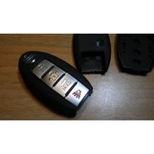 Корпус для Смарт-ключа NISSAN, 4 кнопки (kn017)