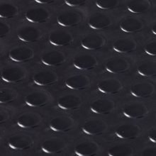 Противоскользящий коврик ПВХ Vortex Пятачки 2,4 мм 0,9х10 м черный 22167