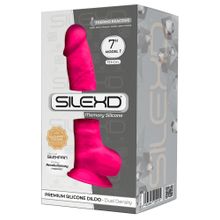 Adrien Lastic Розовый фаллоимитатор-реалистик Premium Dildo 7  Model 1 Premium - 17,5 см. (розовый)