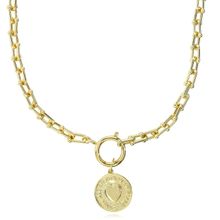 Колье-цепь "Сердце" (арт. 83430-2)