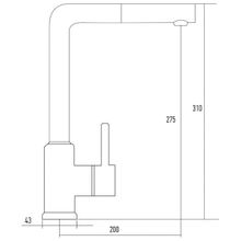 Kuppersberg Смеситель Kuppersberg GEO KG2385CR SAND