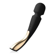 Lelo Черный вибромассажёр Lelo Smart Wand 2 Large - 30,4 см. (черный)