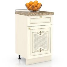 Любимый Дом Кухня Ассоль жемчуг ЛД-231-150 Стол ящик и дверь 50 см., универсальная дверь ID - 287216