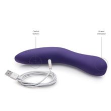 Фиолетовый вибромассажёр We Vibe Rave Purple - 19,3 см.