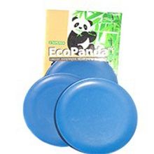 Тарелки из бамбука EcoPanda Pro, 3 шт., цвет cиний.