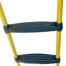 Лестница для батута DFC 12-16 футов (три ступеньки) желтый цвет