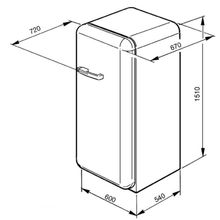 SMEG FAB28RX1