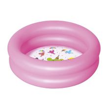 Детский круглый бассейн Bestway 51061 (61х15см) 21 л, розовый, 2+ (1131481)