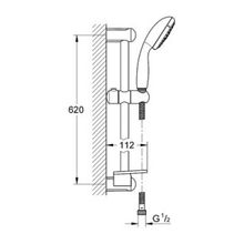 Душевой гарнитур Grohe Tempesta New (27927000)