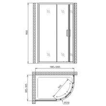 Душевой уголок Gemy Victoria S30202