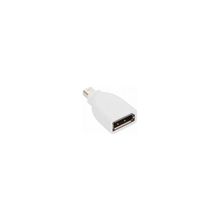 Адаптер Vcom CA805 DisplayPort (F) - Mini DisplayPort (M), белый