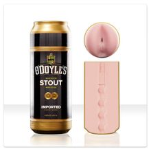 Fleshlight Необычный мастурбатор-анус в банке Fleshlight - O’Doyle’s Stout (телесный)