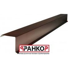 Планка торцевая, GL 100*80 мм L=2 м PE