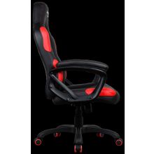 Кресло для геймера Aerocool AC80C AIR-BR , черно-красное, с перфорацией