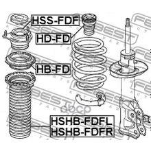 Пыльник Амортизатора | Перед Лев | Honda Civic Fd 4d 2006-2012 Febest арт. HSHBFDFL