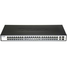 d-link (48-ports utp 10 100mbps + 2-ports 10 100 1000base-t, stand-alone unmanaged switch, 19") des-1050g c1a