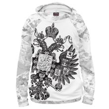 Худи Я-МАЙКА Имперский герб 1883 года на белом фоне
