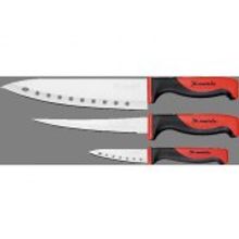 Matrix Набор ножей поварских "SILVER TEFLON", тефл. покр., 200 мм, 160 мм, 80 мм, 3 шт. 79148