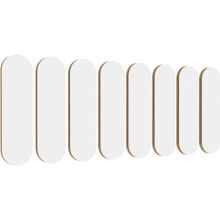 Алмаз. Любимый дом Оливер Комплект элементов декоративных для кровати (Белый шагрень)