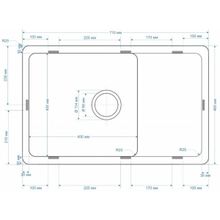 Мойка Seaman Natural Genova SMC-7146U Supreme натуральная медь