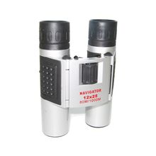 Бинокль Navigator 12х25 серебристый (компактный)