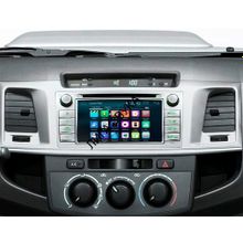 Навигационный блок Toyota Hilux 2014+ Radiola NAV-RDL02 на системе Android 4.4.4