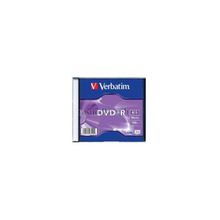 Диск Slim case (box) DVD+R Verbatim 16x 4.7 Gb (10 шт)