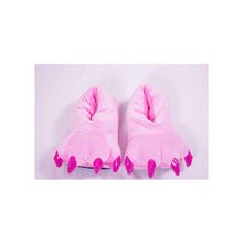 Мягкие домашние тапочки розовые