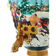 Электрический самовар 3 л с росписью "Тройка зимняя", арт. 130266