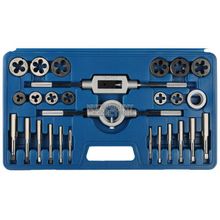 Набор с металлорежущим инстр., метчики и плашки Зубр "Мастер" 28123-H27 (М5-М16)