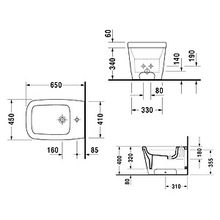 Биде напольное Duravit Esplanade 226210