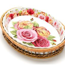 24799 Форма для запекания 2,1л 33х5см РОЗЫ МВ (х8) (24799)