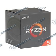 Процессор AMD "Ryzen 5 1400" (3.20ГГц, 4x512КБ+8МБ) SocketAM4 (Box) (ret) [138669]