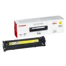 Canon Картридж Canon C-716Y для LBP5050 Yellow, ресурс 1500 страниц, желтый