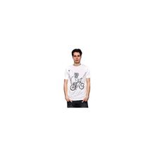 Футболка Quiksilver Basic Tee Surf Bicycle White