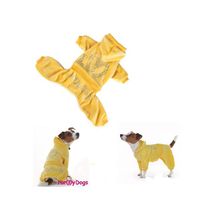 Костюм для собак Арт:100-11. Цвет жёлтый. Размер 14."