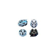 Шлем защитный ATEMI Racing AAHR-01. Цвет: серый, голубой. Размер: L (58-60)