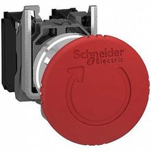 Кнопка Harmony 22 мм? IP66, Красный | код. XB4BS84441 | Schneider Electric