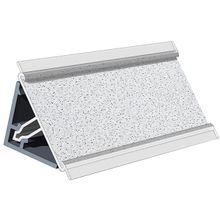 Скиф Плинтус для столешницы 3000х25х25 мм. № 157 матовый, цвет берилл голубой ID - 291616