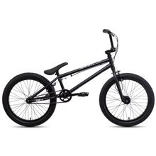 20" STARK Madness BMX 1 2021 (1ск, сталь, Ubrake)(рама OS (one size), черный серебристый)