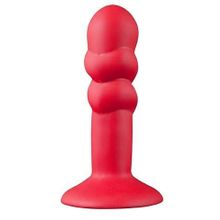 NMC Красная анальная пробка SHOVE UP 5INCH SILICONE BUTT PLUG RED - 12,7 см.